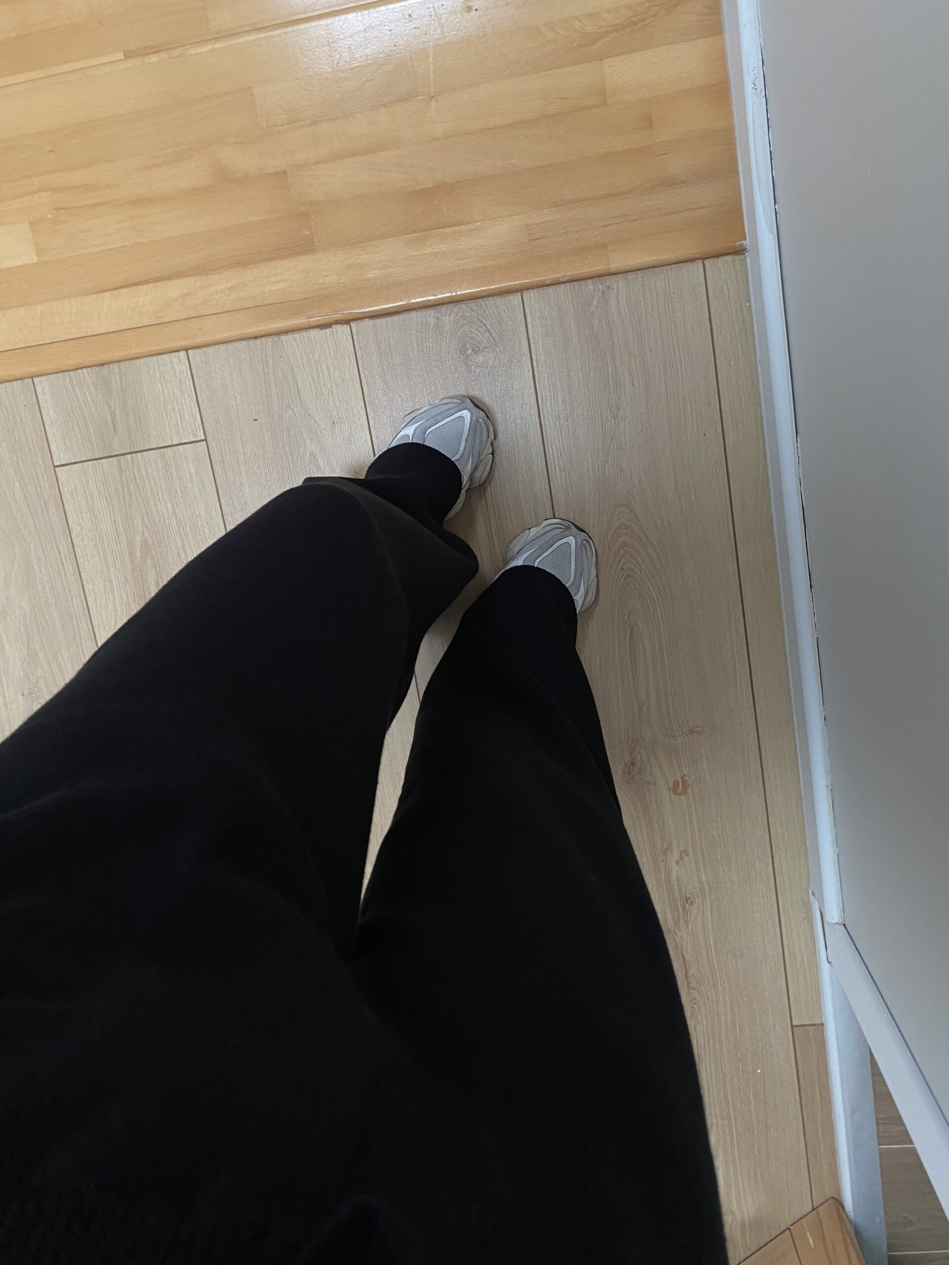 Çift Fermuarlı Triko Takım Siyah - Görsel 4